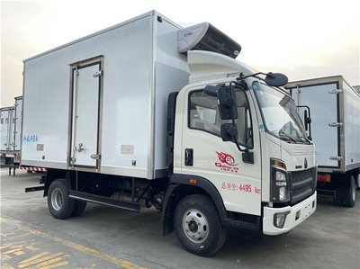 河南鄭州市重汽豪沃4.2米冷藏車價格表